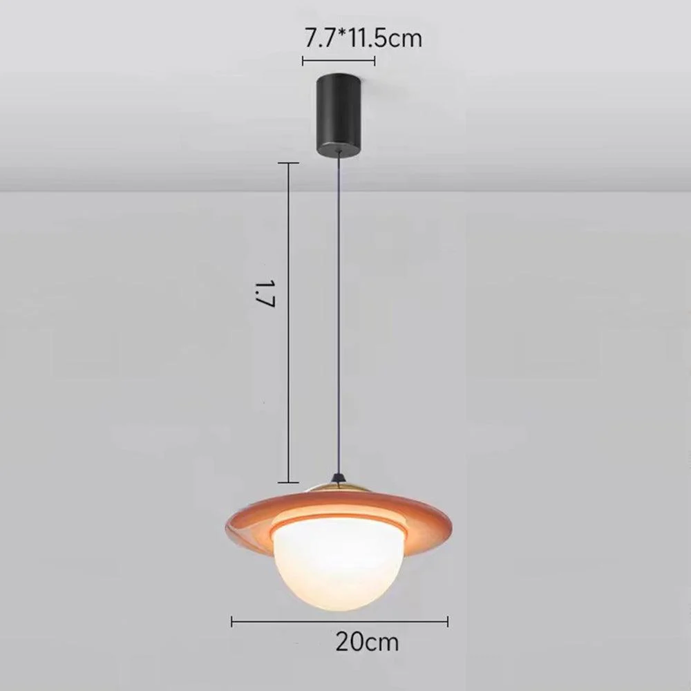 Creative Colorful Planet Glass Pendant Lamp -  - #tag1#