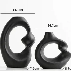 Creative Curved Decorative Vase -  - #tag1#