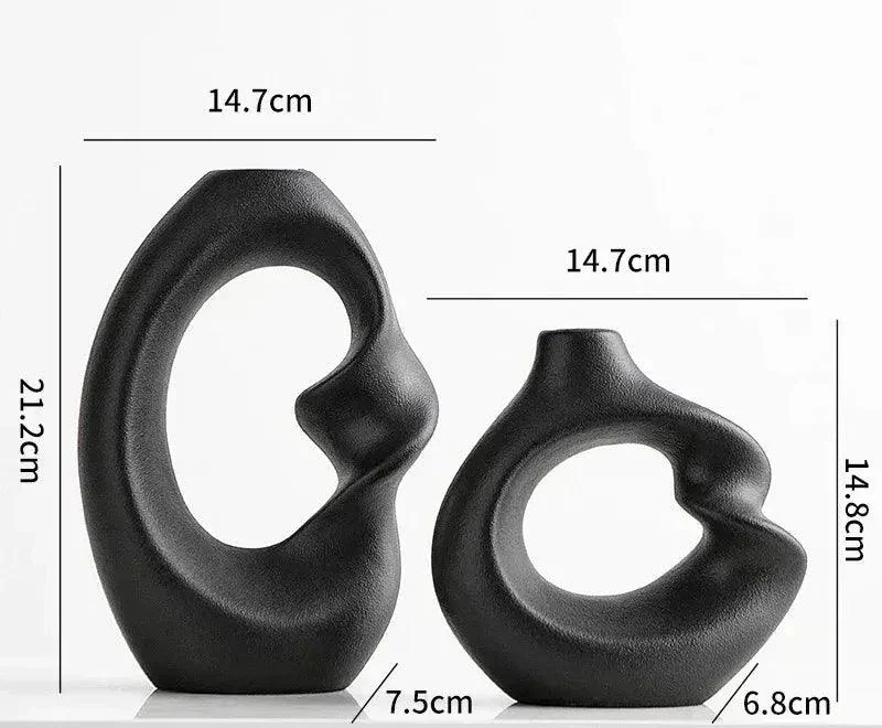 Creative Curved Decorative Vase -  - #tag1#
