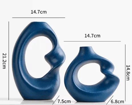 Creative Curved Decorative Vase -  - #tag1#