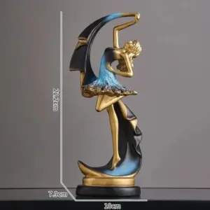 Creative Dancing Girl Sculpture -  - #tag1#