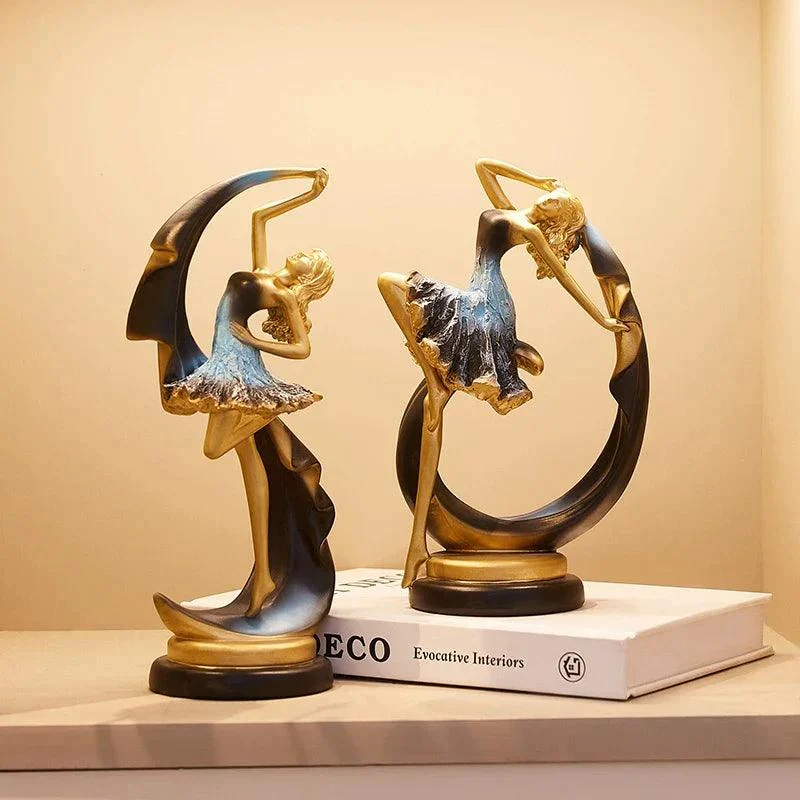 Creative Dancing Girl Sculpture -  - #tag1#