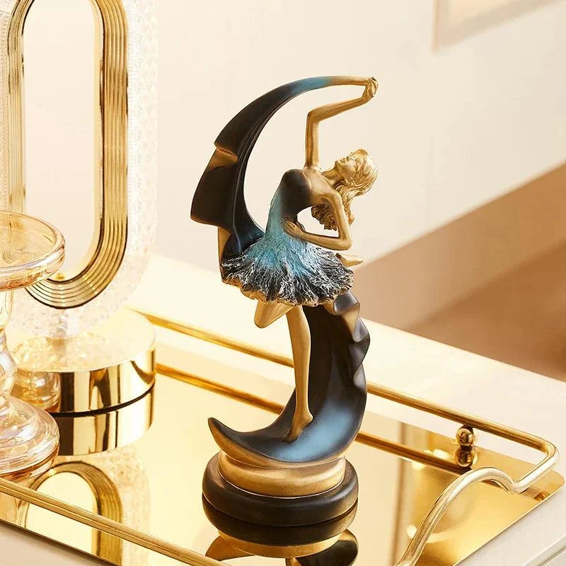 Creative Dancing Girl Sculpture -  - #tag1#