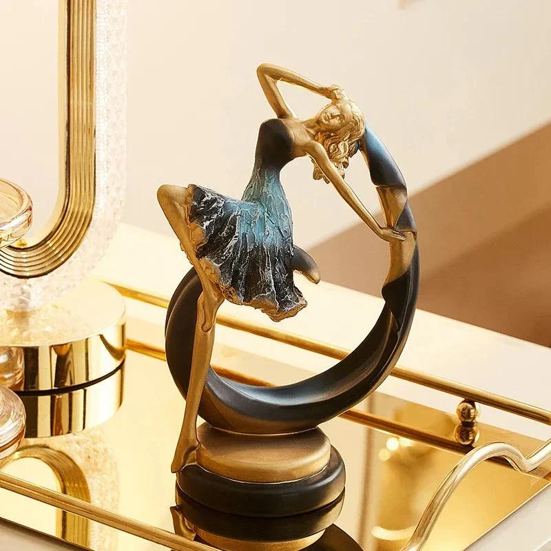 Creative Dancing Girl Sculpture -  - #tag1#