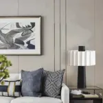 Creative Design Black and White Decorative Table Lamp tag1