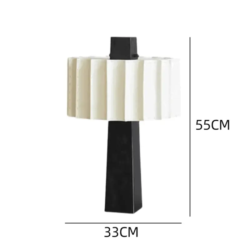 Creative Design Black and White Decorative Table Lamp tag1