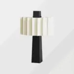 Creative Design Black and White Decorative Table Lamp tag1