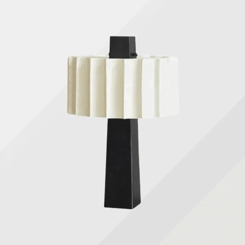 Creative Design Black and White Decorative Table Lamp tag1