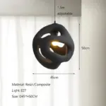 Creative Design Wabi Sabi LED Pendant Light tag1