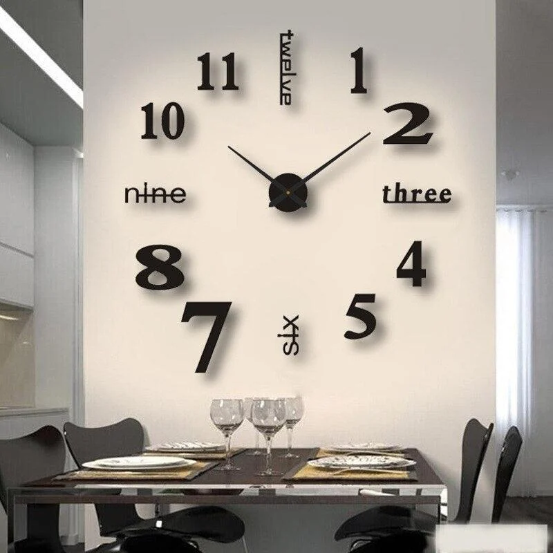 Creative Design Wall Clock - A Unique Statement for Your Interior! -  - #tag1#