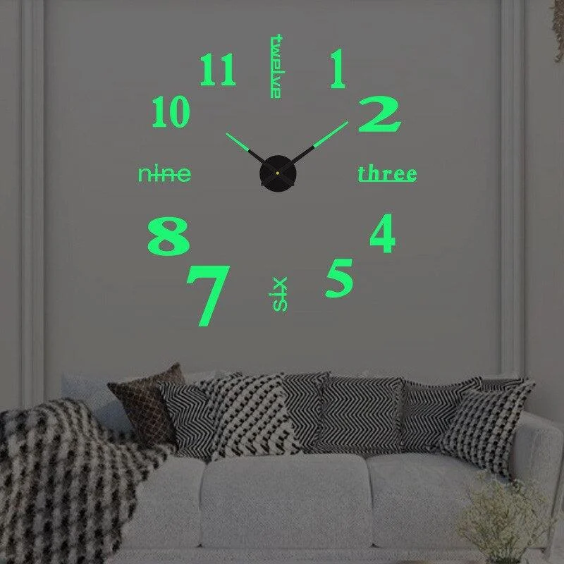 Creative Design Wall Clock - A Unique Statement for Your Interior! -  - #tag1#