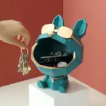 Creative Dog Figurine Multifunction Storage Bin tag1