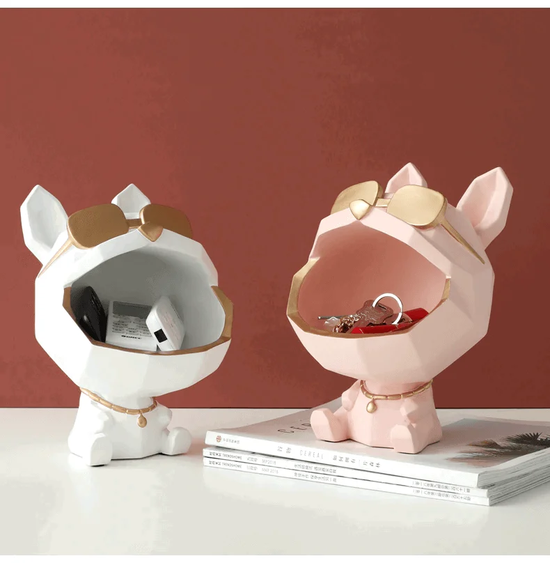 Creative Dog Figurine Multifunction Storage Bin -  - #tag1#