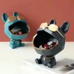 Creative Dog Figurine Multifunction Storage Bin tag1