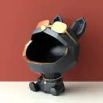 Creative Dog Figurine Multifunction Storage Bin tag1