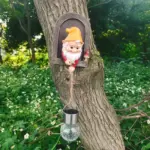 Creative Dwarf Solar Night Light Charming Outdoor Garden Ornament
