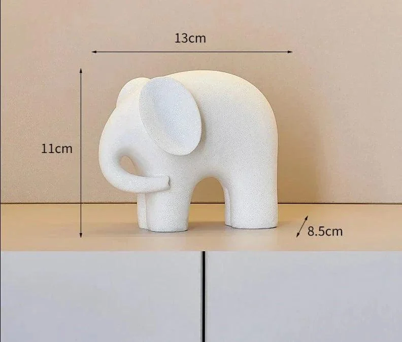 Creative Elephant Figurine Home Decor -