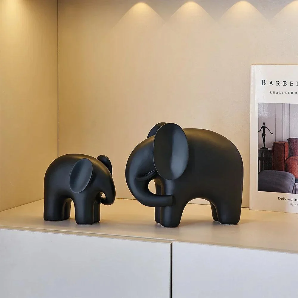 Creative Elephant Figurine Home Decor -