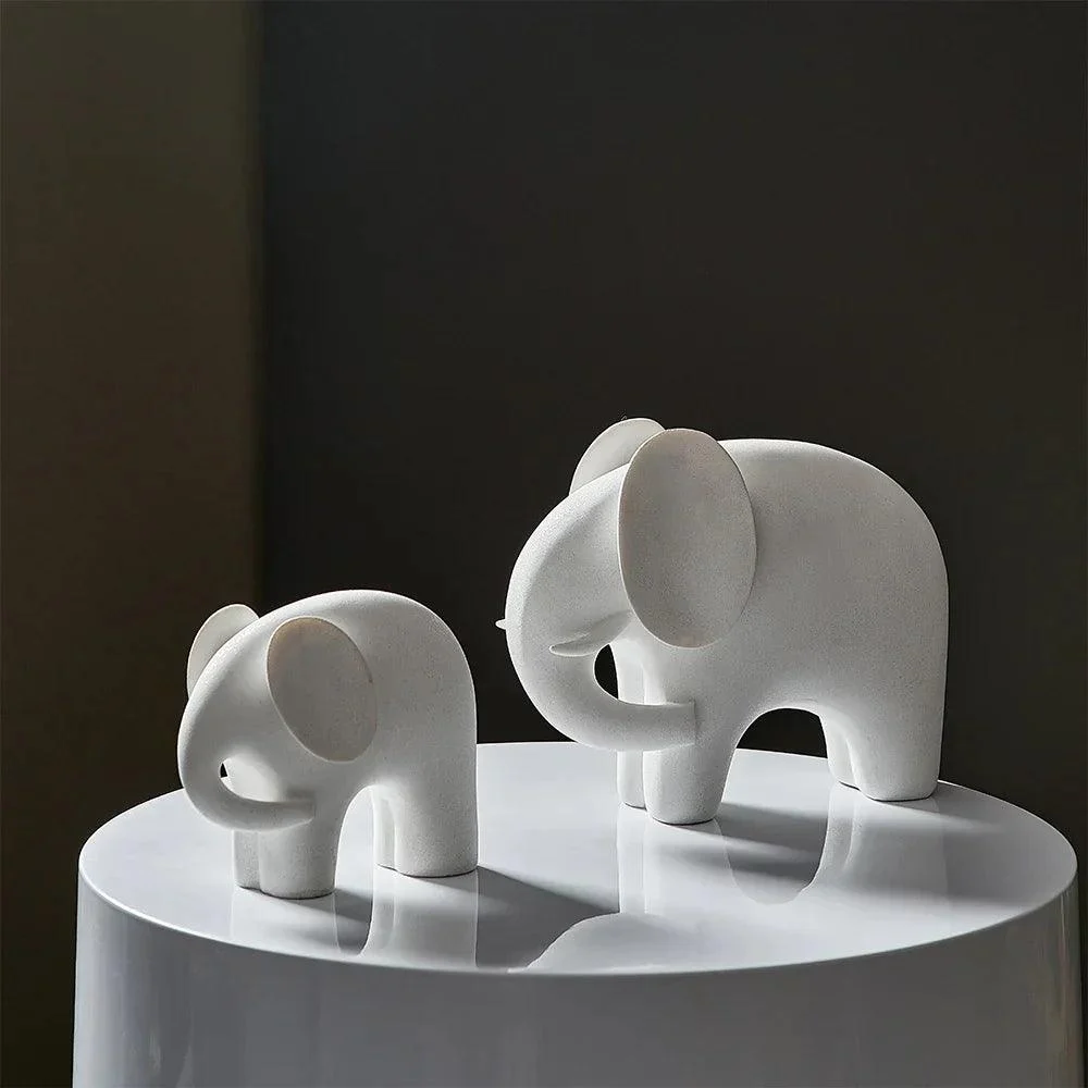 Creative Elephant Figurine Home Decor -