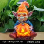 Creative Furnishings Garden Decorations Pumpkin tag1