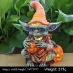 Creative Furnishings Garden Decorations Pumpkin tag1