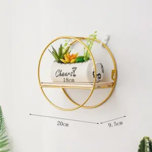 Creative Geometry Wall Shelf