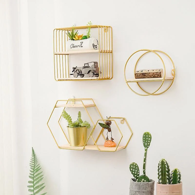 Creative Geometry Wall Shelf -  - #tag1#