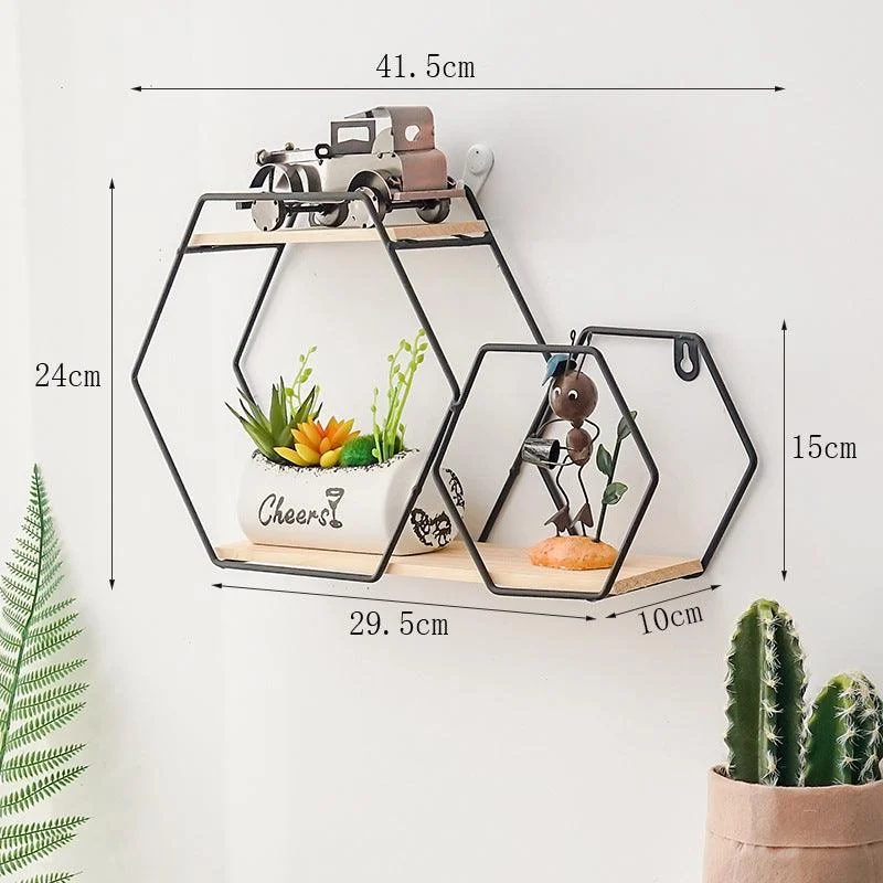 Creative Geometry Wall Shelf -  - #tag1#