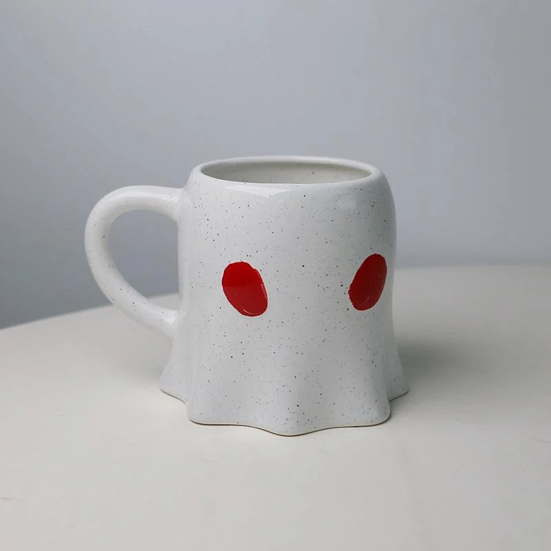 Creative Ghost Ceramic Mug Halloween decoration -  - #tag1#