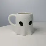 Creative Ghost Ceramic Mug Halloween decoration tag1