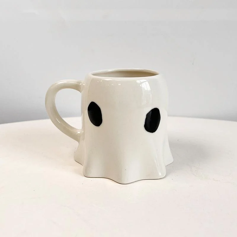 Creative Ghost Ceramic Mug Halloween decoration -  - #tag1#