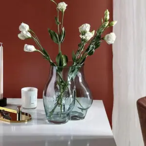 Creative Glass Naked Body Vase For Flowers - 