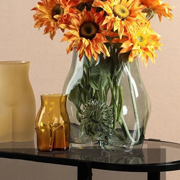 Creative Glass Naked Body Vase For Flowers -