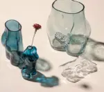 Creative Glass Naked Body Vase For Flowers