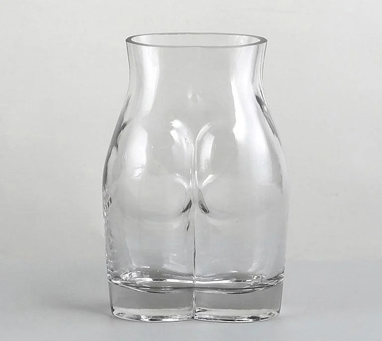 Creative Glass Naked Body Vase For Flowers -