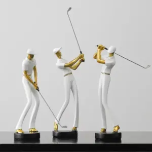 Creative Golfer Figurines