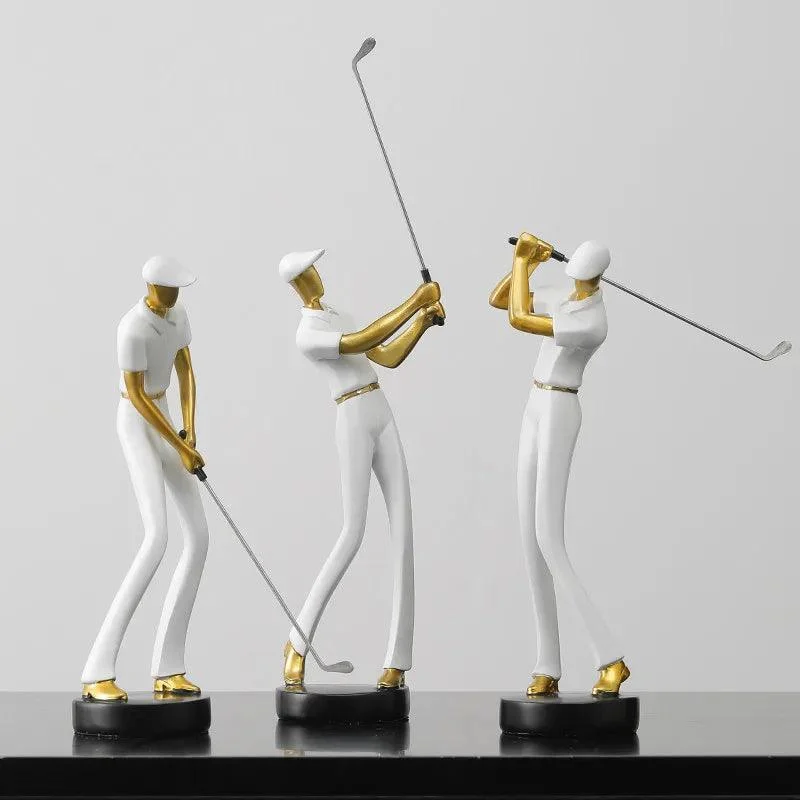 Creative Golfer Figurines -  - #tag1#
