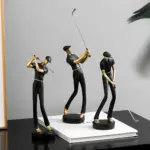 Creative Golfer Figurines tag1