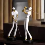 Creative Golfer Figurines tag1