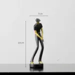 Creative Golfer Figurines tag1