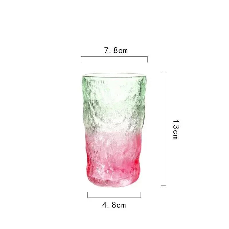 Creative Gradient Coloured Glacier Glass -  - #tag1#