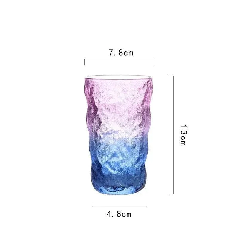 Creative Gradient Coloured Glacier Glass -  - #tag1#