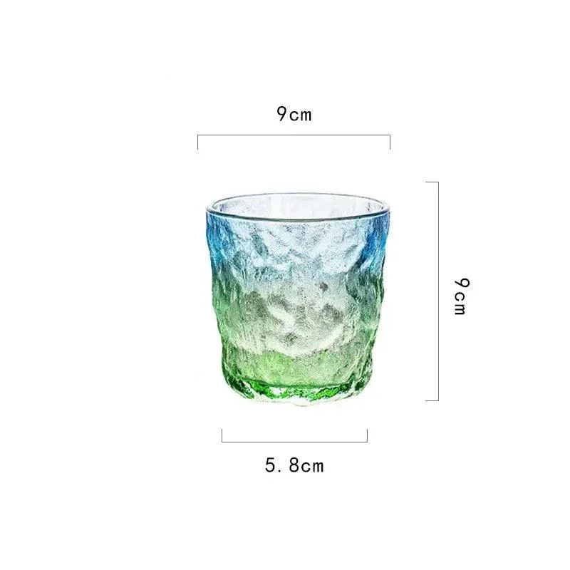 Creative Gradient Coloured Glacier Glass -  - #tag1#