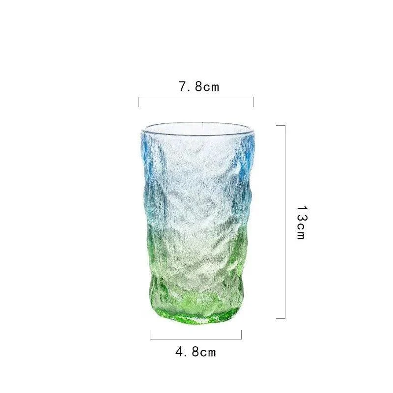 Creative Gradient Coloured Glacier Glass -  - #tag1#