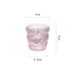 Creative Gradient Coloured Glacier Glass tag1