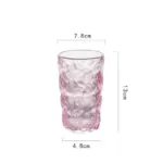 Creative Gradient Coloured Glacier Glass tag1