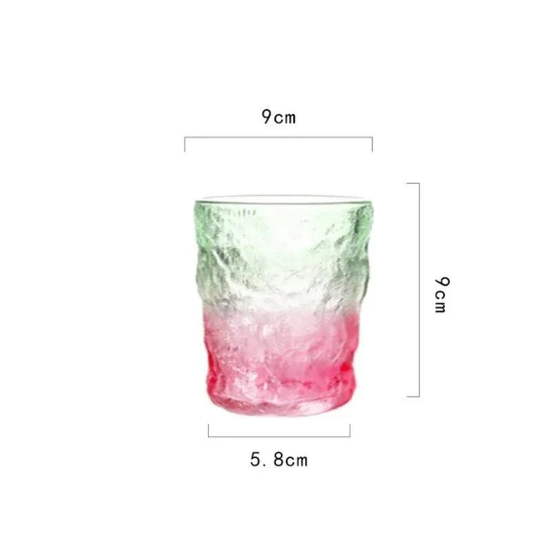 Creative Gradient Coloured Glacier Glass -  - #tag1#