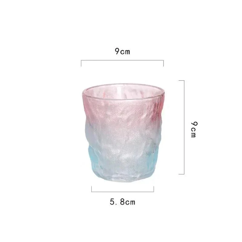 Creative Gradient Coloured Glacier Glass -  - #tag1#