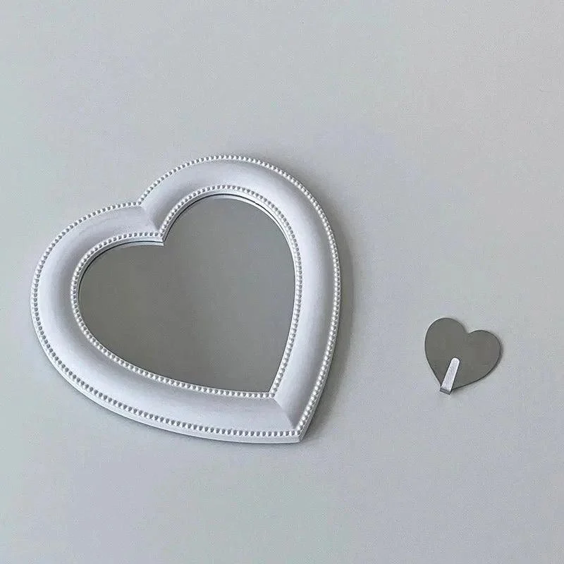 Creative Heart Shape Vanity Mirror -  - #tag1#