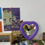 Creative Heart Shape Vanity Mirror tag1
